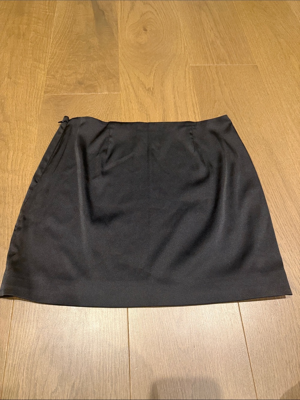 Sunday Best Black Mini Skirt - Sleek A-Line